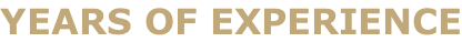 YEARS OF EXPERIENCE